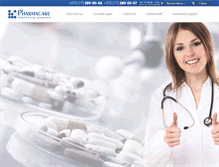 Tablet Screenshot of pharmacare.by